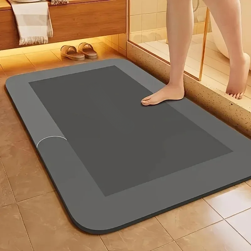 سجادة حمام من التراب الدياتومي - مراجعة Bamboo Bath Mat وسعره