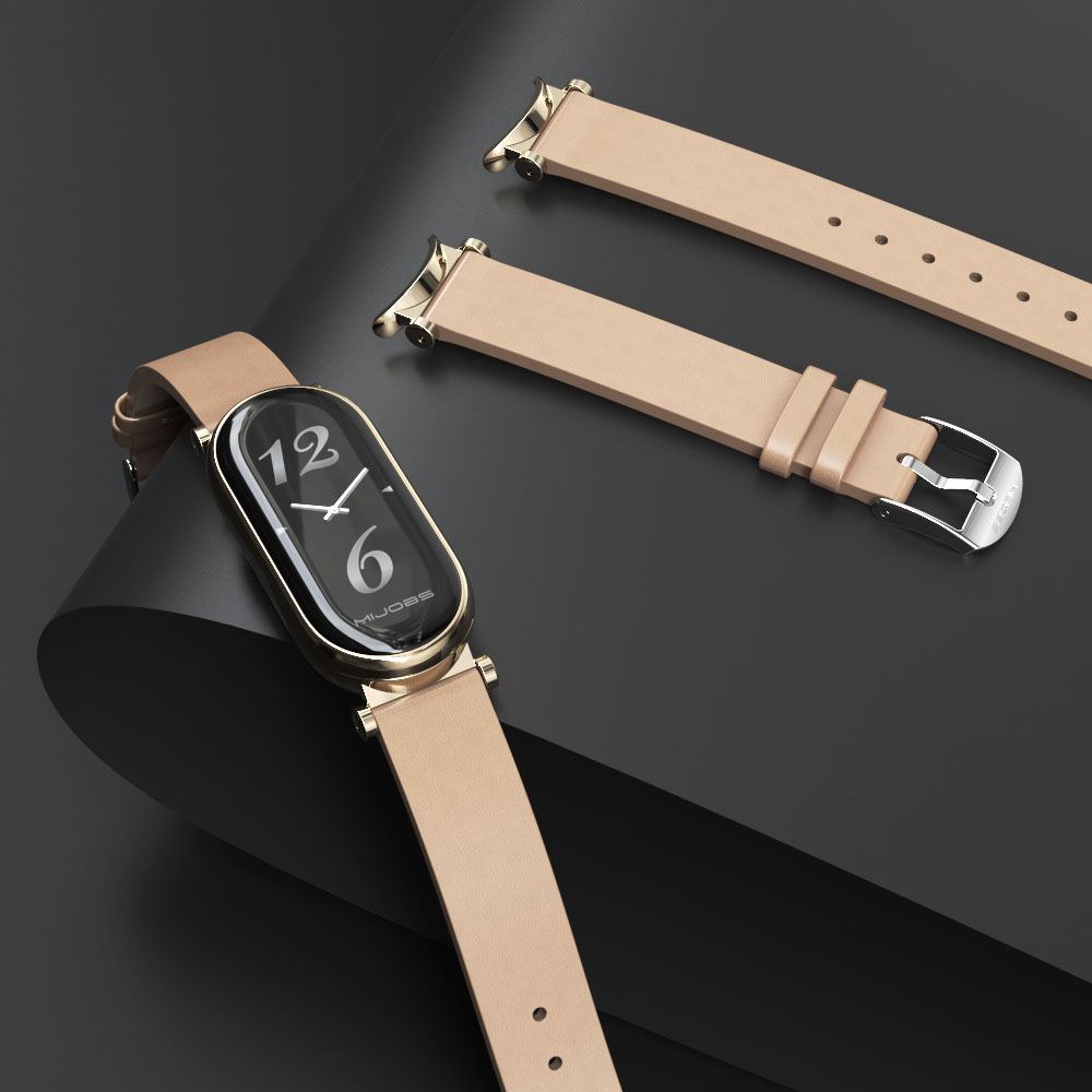 حزام من الجلد لـ MI Band 10 11 - مراجعة Health Wellness Bracelet وسعره