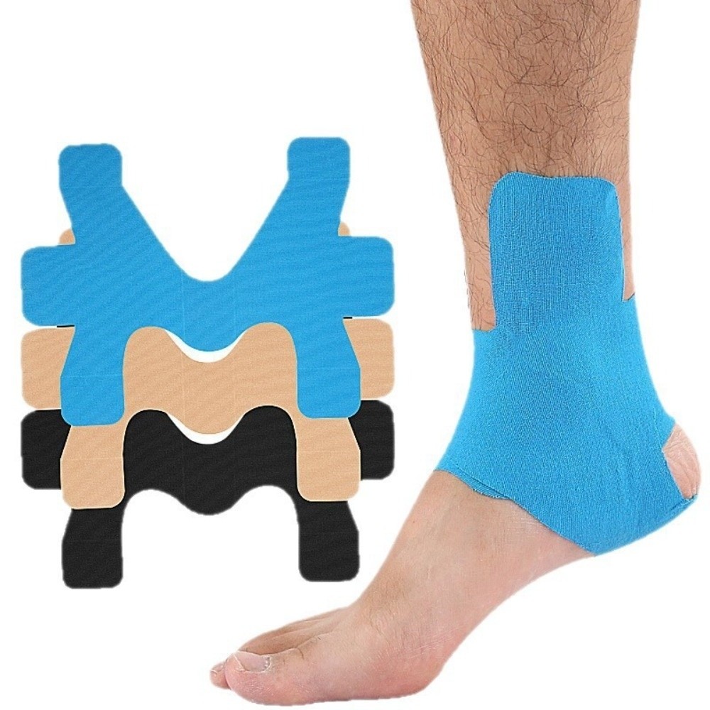 5 قطع من شريط الكينيسولوجي الم - مراجعة Sports Taping Precut وسعره