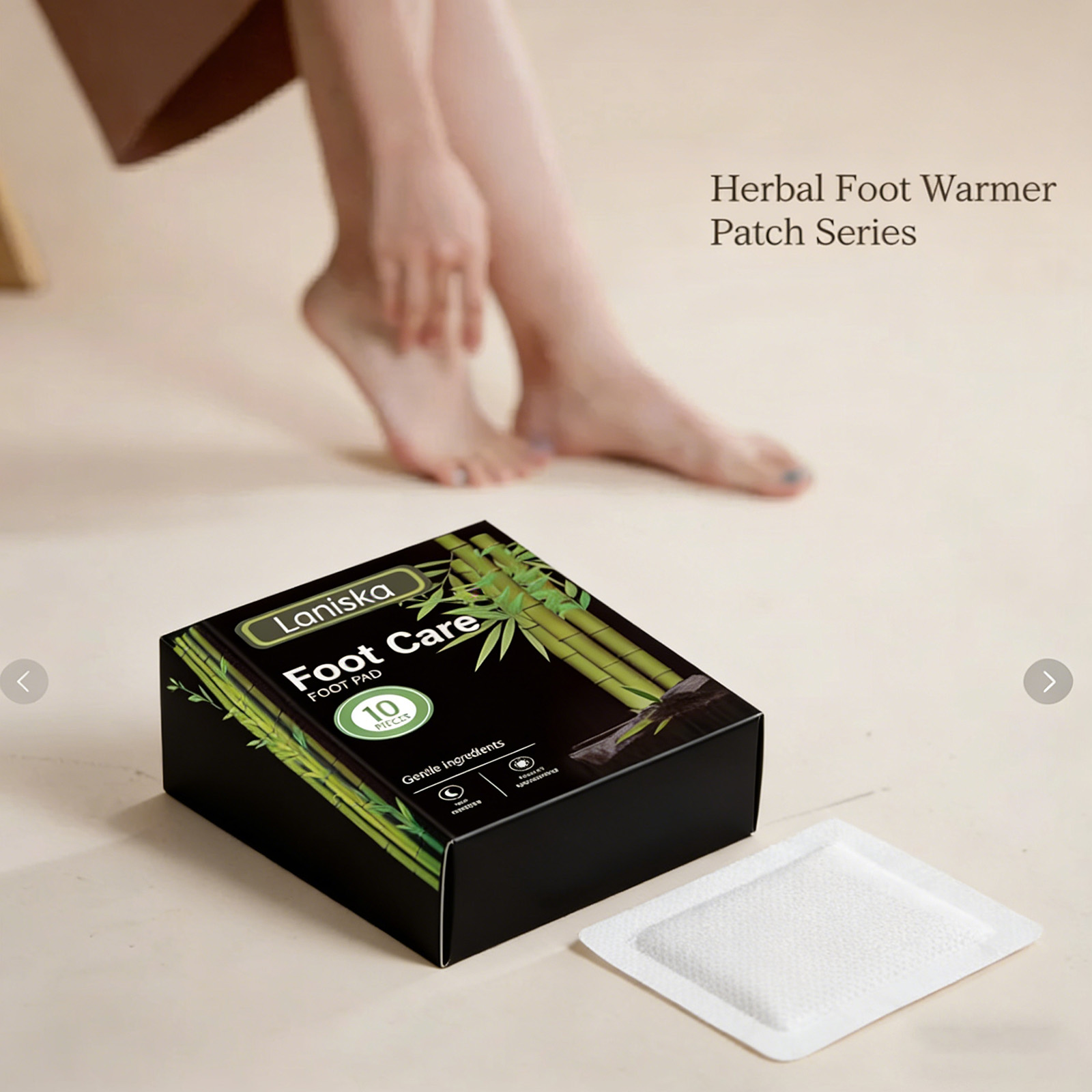 لصقات القدم العشبية للمساعدة ع - مراجعة Detox Foot Patch وسعره