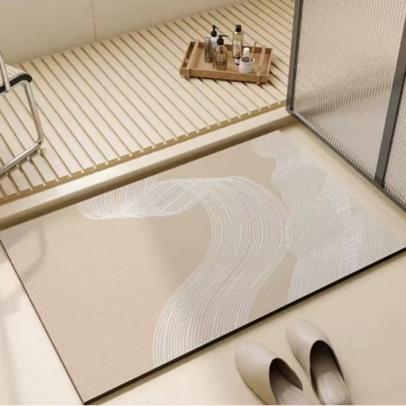 سجادات أرضية للحمام من التراب  - مراجعة Bamboo Bath Mat وسعره